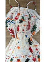 Vestido Curto Estampa Farm 