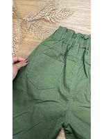 Calça Cenoura Sininho Verde Militar