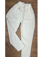 Calça Cenoura Sininho Bege Claro