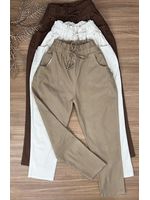 Calça Cenoura Sininho Bege Claro