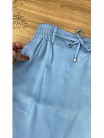 Conjunto Saia Midi Azul