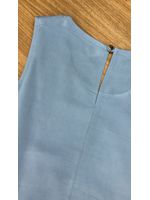 Conjunto Saia Midi Azul