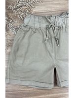 Short Sarja Cenoura Sininho Caqui