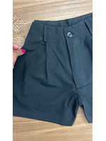 Conjunto Alfaiataria Preto com Colete & Short