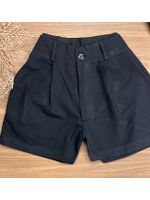 Conjunto Alfaiataria Preto com Colete & Short