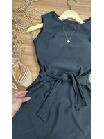 Vestido Curto Neoprene Preto