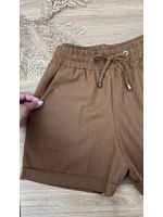 Short Boxer Linho Marrom