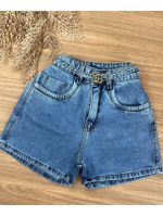 Short Jeans Inspiração Chanel