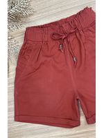 Short Sarja Cenoura Sininho Terra Cota