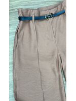 Calça Wide Leg Alfaiataria Terra Cota 