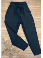 Calça Jogger Linho Preta