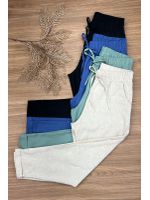 Calça Jogger Linho Verde Menta