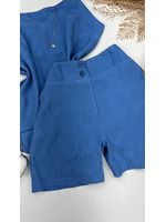 Conjunto Alça Trançada Azul Jeans