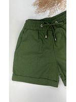 Short Boxer Linho Verde Militar 