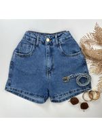 Short Jeans Inspiração Chanel