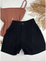 Short Alfaiataria Marrante Preto
