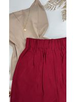 Short Alfaiataria Marrante Cereja