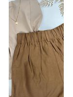 Short Alfaiataria Marrante Bege