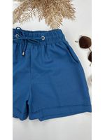 Short Boxer Linho Azul