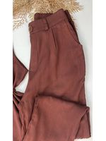Conjunto Viscolinho com Elastano Marrom
