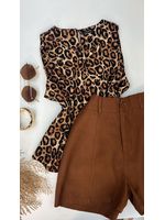 Blusa Regata Animal Print