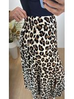 Saia Midi Animal print de Viscolinho