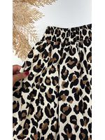 Saia Midi Animal print de Viscolinho
