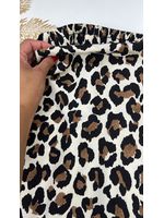 Saia Midi Animal print de Viscolinho