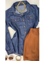 Camisa Jeans tencel