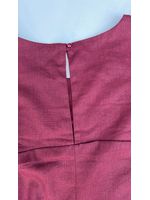 Vestido Curto Linho Cereja 