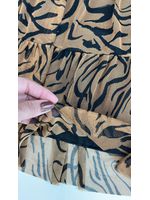 Vestido Tule Animal Print 
