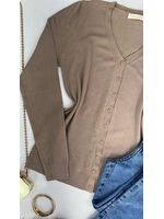 Cardigan Tricot Bege
