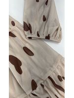 Vestido Tule Cow print