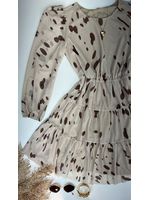 Vestido Tule Cow print