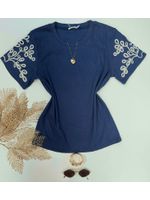 Blusa Manga Bordada 