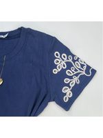 Blusa Manga Bordada 
