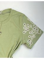 Blusa Manga Bordada
