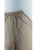 Calça Wide Leg Alfaiataria Creme 