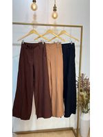 Calça Wide Leg Marrante Caramelo 