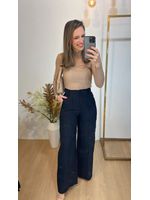 Calça Wide Leg Marrante Preta