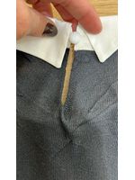 Blusa Gola Polo Com pedrarias Preta 