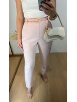 Calça Alfaiataria Premium Rosa 
