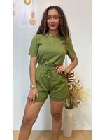 Conjunto Princess Verde Oliva 