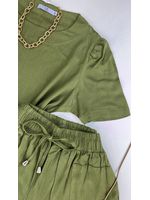 Conjunto Princess Verde Oliva 