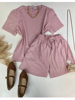 Conjunto Princess Rosa 