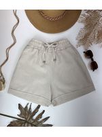 Short Boxer Linho Cru 