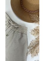 Short Boxer Linho Cru 