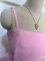 Vestido Curto Camadinhas Rosa Bebê 