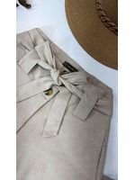 Conjunto Calça e Regata Em Linho Cru 