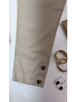 Conjunto Calça e Regata Em Linho Cru 